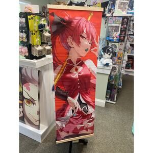 Puella Magi Madoka Kyoko Sakura Wall Scroll Tapestry Print On Synthetic Canvas